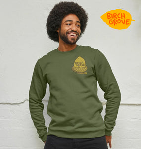 Green Birch Grove Acorn Sweatshirt