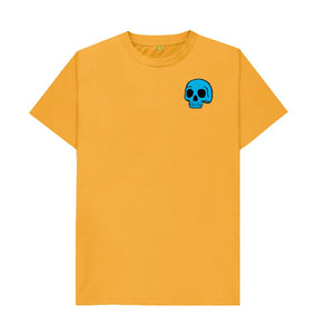 Mustard Men's Blue Skull t-shirt