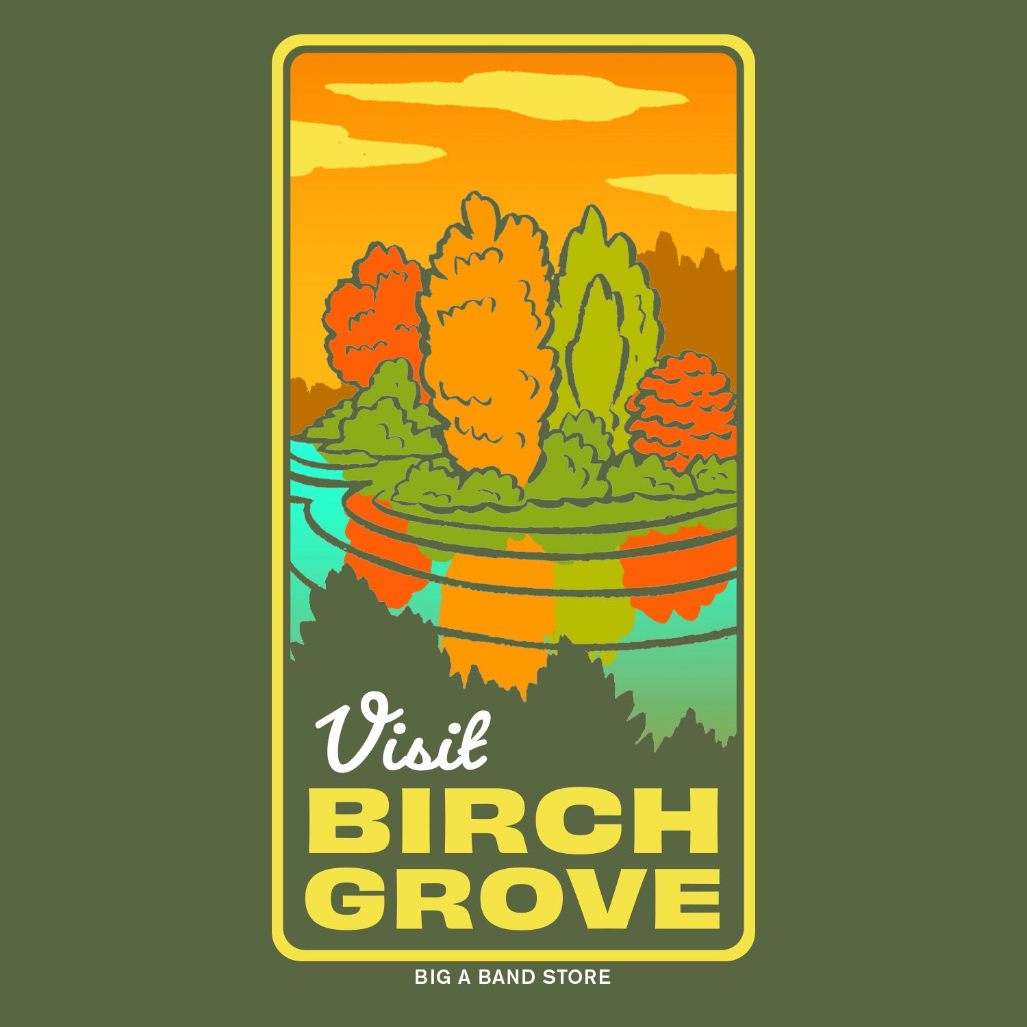 Men's Visit Birch Grove T-shirt